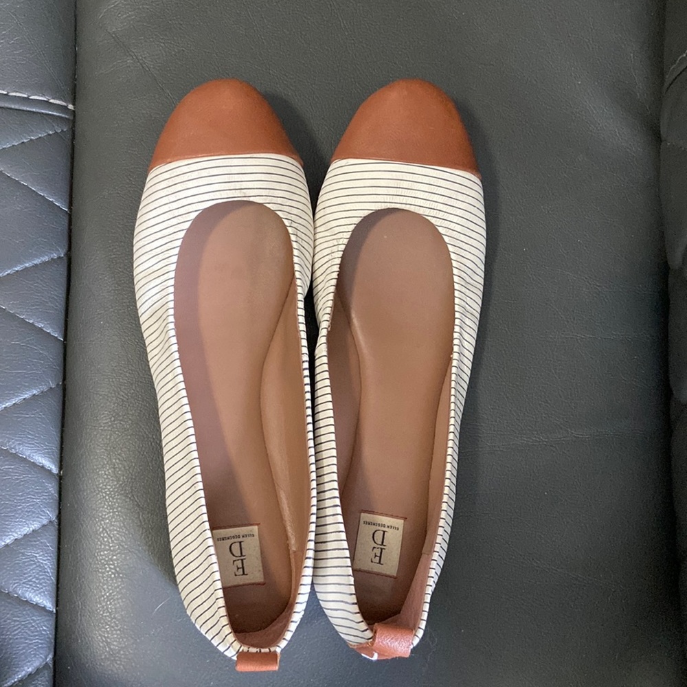 ED Ellen Degeneres leather flats
